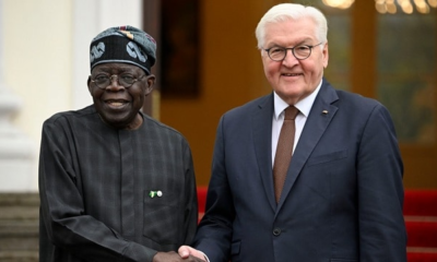 JUST IN: German President Steinmeier Arrives in Nigeria for Bilateral Talks and Cultural Engagements