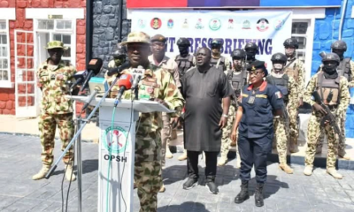 Nigerian Army Captures Two Notorious Kidnap Kingpins, Seizes Large Ammunition Stockpile (Photos)
