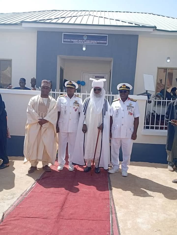 Nigerian Navy Enhances Samaru Primary Health Care Centre with New Extension [Photos]