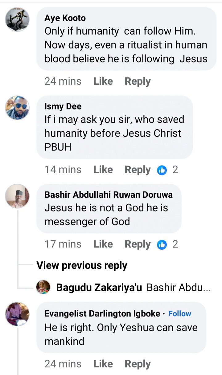 Pastor Adeboye Affirms Jesus Christ as the Sole Savior, Sparking Debate Over His Divinity