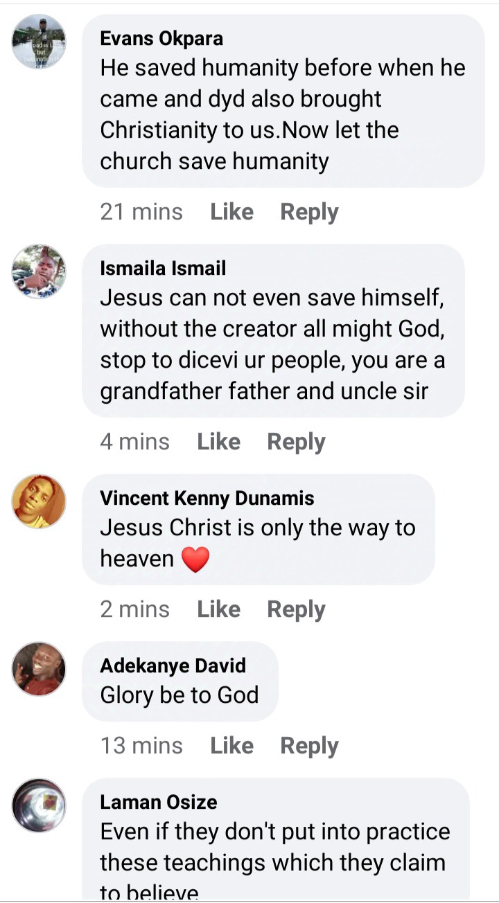 Pastor Adeboye Affirms Jesus Christ as the Sole Savior, Sparking Debate Over His Divinity