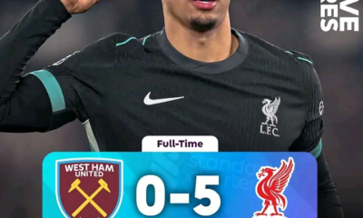 Updated Epl Standings After Liverpool'S 5-0 Win, Man City'S 2-0 Victory, And 2-2 Draws For Fulham And Tottenham