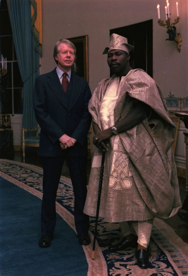 A Memorable Encounter: Jimmy Carter Hosts Obasanjo at the White House