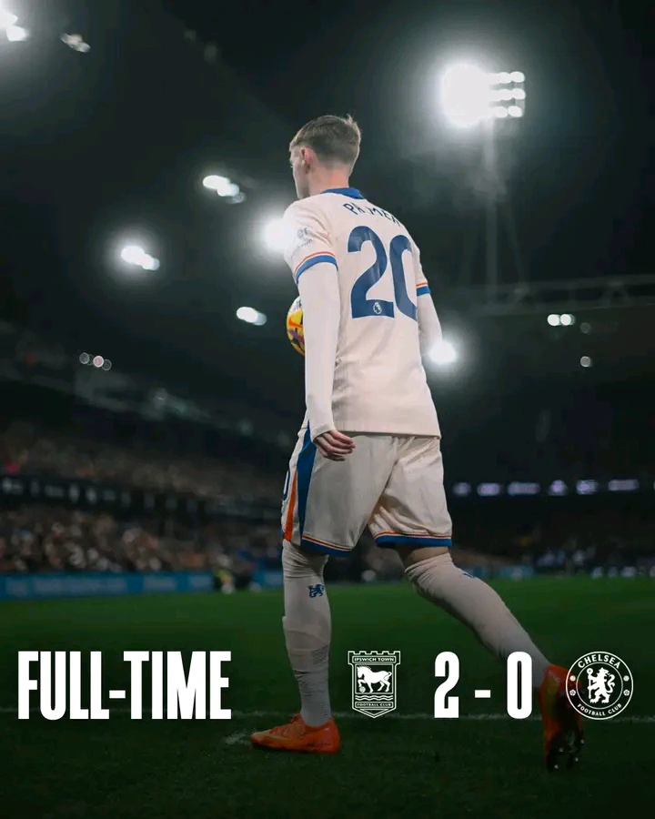 IPW 2-0 CHE: Updated EPL Table and Analysis as Chelsea Stumbles Again in Consecutive Title Race Matches