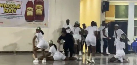 Female NYSC Corp Member kicked out for Controversial Dance at Welcome Party