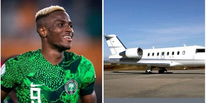Just In: Victor Osimhen Bought A New Private Jet