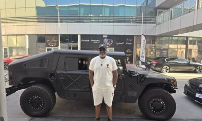 Senator Dino Melaye Sparks Reactions With Humvee Photo In Dubai