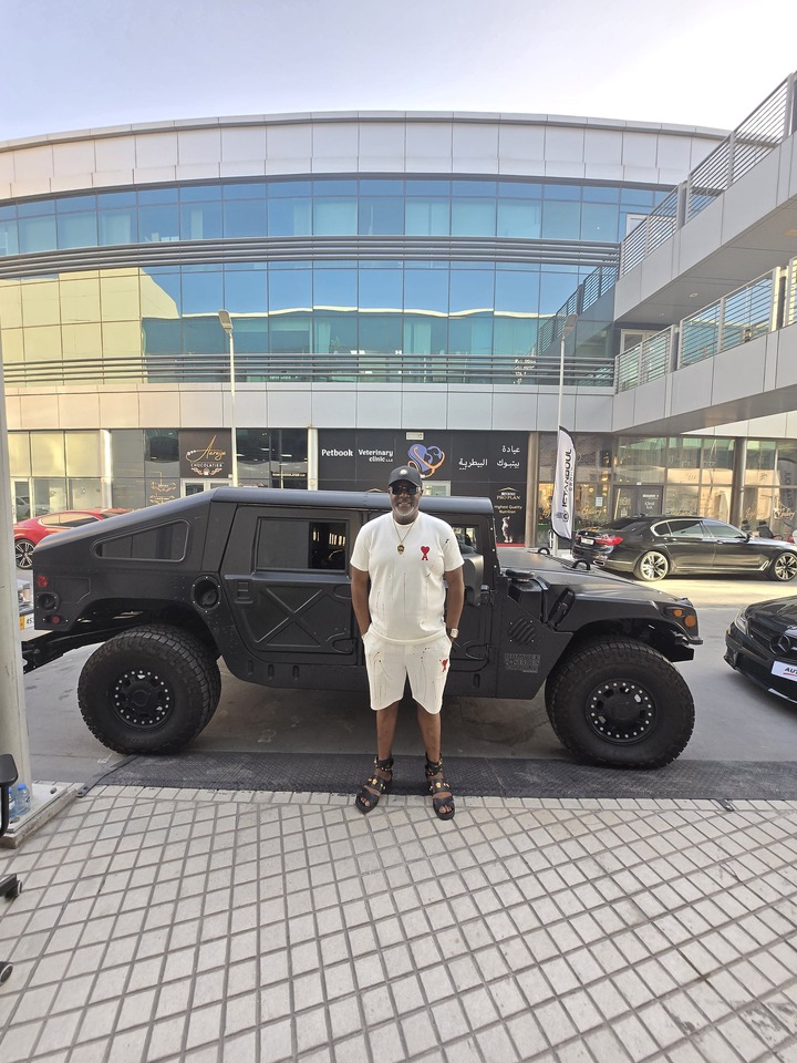 Senator Dino Melaye Sparks Reactions with HUMVEE Photo in Dubai Senator Dino Melaye Sparks Reactions with HUMVEE Photo in Dubai