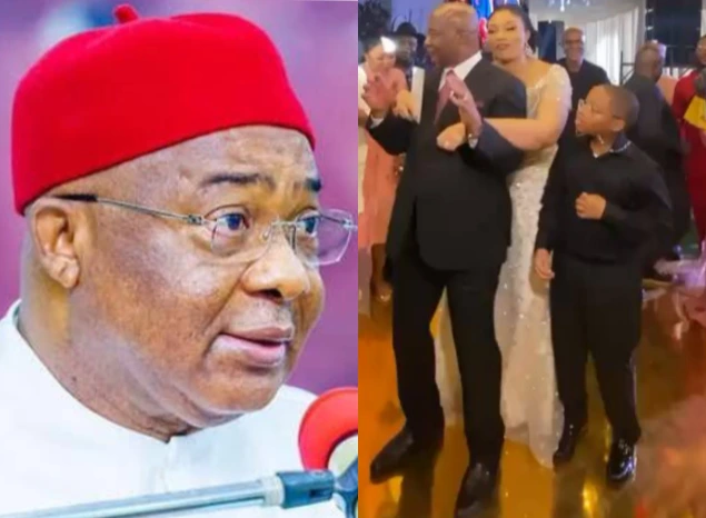 Mixed Reactions As Prof. Chidi Odinkalu Shares Video Of Governor Hope Uzodinma Dancing At A Public Event