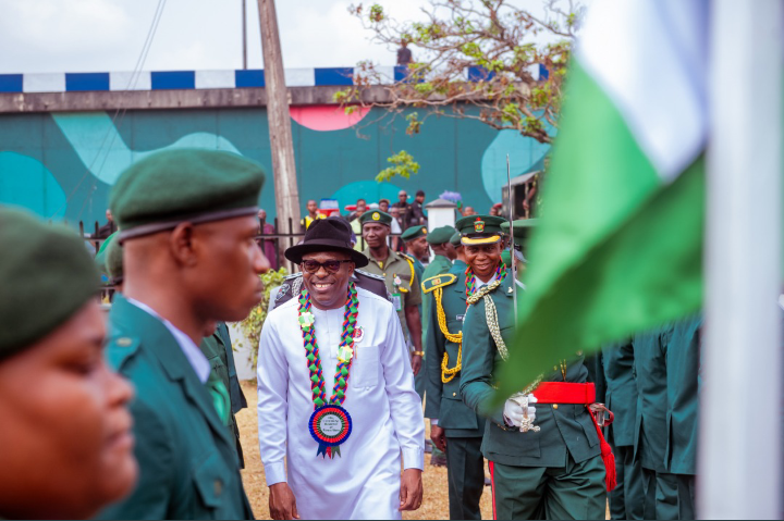 Rivers Governor Siminalayi Fubara Captured In Striking Pose With Birds