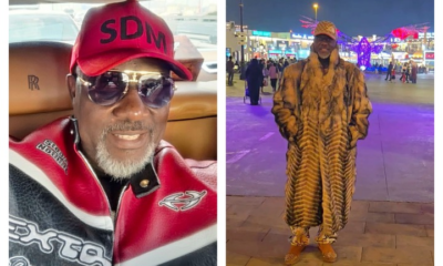 Senator Dino Melaye Sparks Reactions With 'Wolf Jacket' Video From Dubai