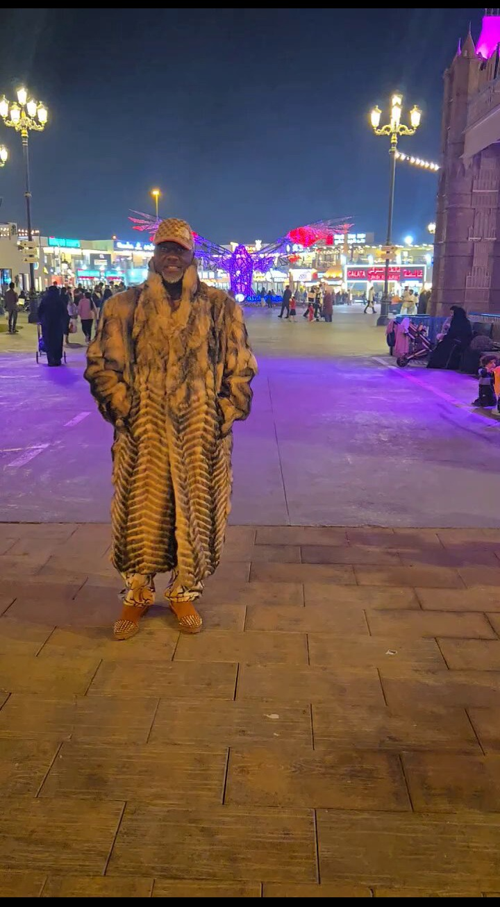 Senator Dino Melaye Sparks Reactions with 'Wolf Jacket' Video from Dubai