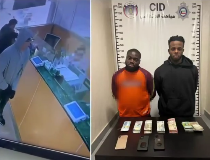 Kuwait Arrests Nigerian Gang For Armed Robbery At Currency Exchange
