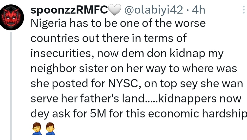 Unilorin Graduates Kidnapped En Route to NYSC Camp, N5m Ransom Demanded Per Victim