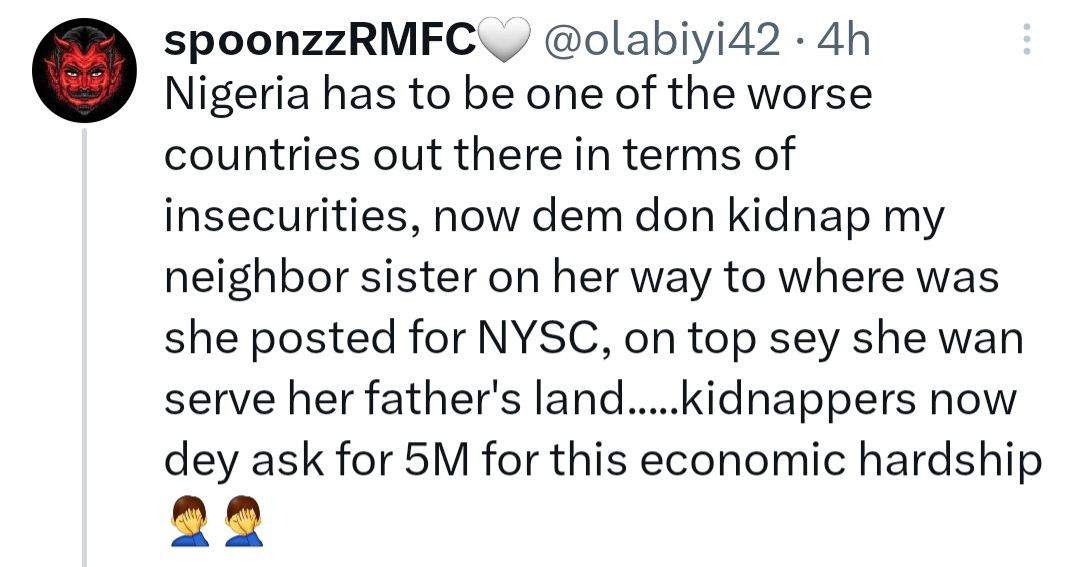 Unilorin Graduates Kidnapped En Route to NYSC Camp, N5m Ransom Demanded Per Victim