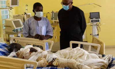 Peter Obi Visits Victims of Suleja Tanker Explosion
