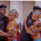 Emir Sanusi’s Son, Aminu, Celebrates New Police Rank With A Heartwarming Moment With His Wife
