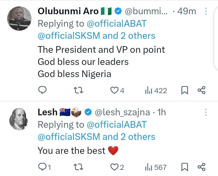 Reactions After Photo Of President Tinubu And Kashim Shettima Holding A Meeting In Lagos Surfaced