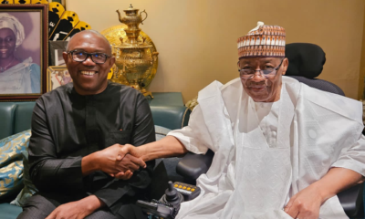 Reactions After New Photos Of Peter Obi And Former Military President, Ibrahim Babangida Surfaced