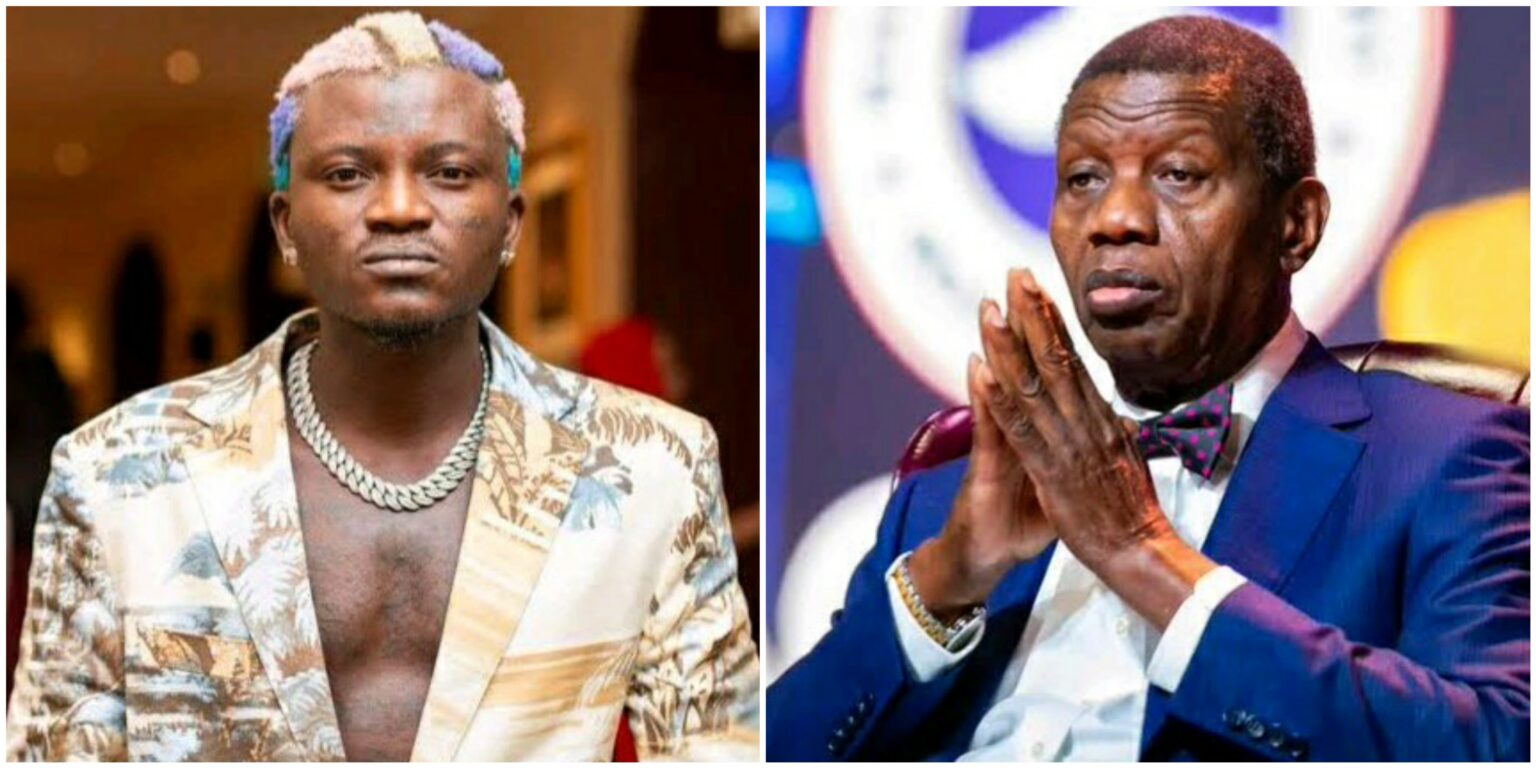 Portable Calls Out Pastor Adeboye Over 2025 Prophecies in Viral Video