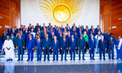 Reactions As President Tinubu And Olusegun Obasanjo Seen With African Leaders