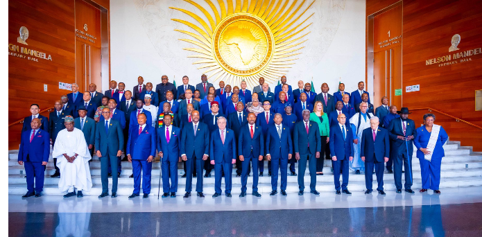 Reactions As President Tinubu And Olusegun Obasanjo Seen With African Leaders