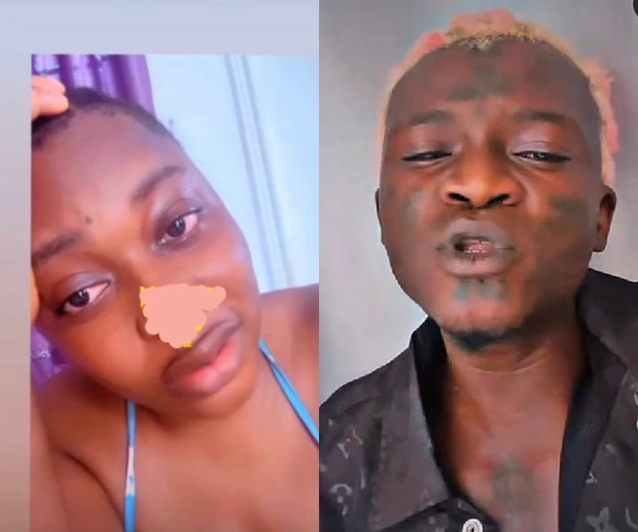 Portable'S Second Wife, Omobolarinde, Seen In Tears Begging For Forgiveness