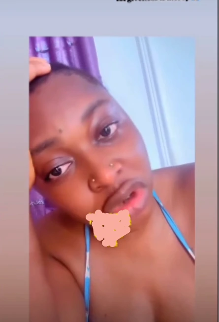 Portable's Second Wife, Omobolarinde, Seen in Tears Begging for Forgiveness