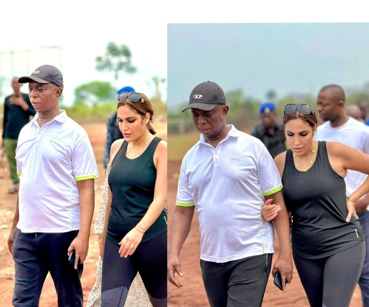 Ned Nwoko And Wife Laila Spotted Inspecting Private Properties Amid Reconciliation