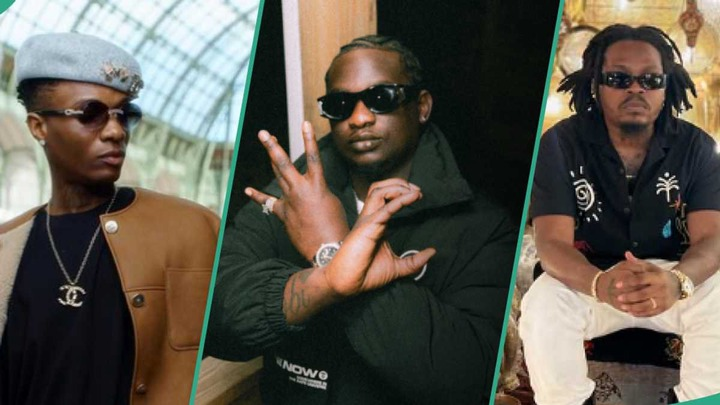 Wizkid, Olamide, And Wande Coal Link Up In The Studio, Fans Anticipate New Music