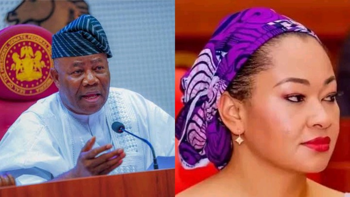 Akpabio: Senator Natasha Refused Seat Change To Stay In Camera View