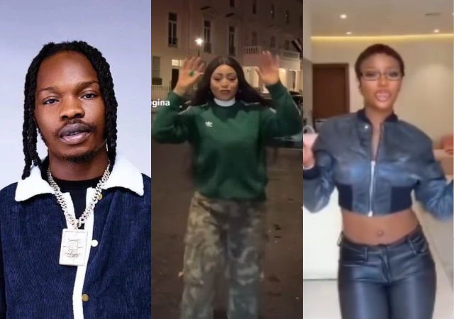 Naira Marley Reacts As Regina Daniels And Ayra Starr Groove To His Trending Song “I’m Back”