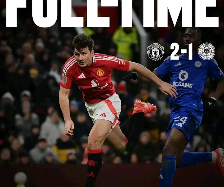 Mnu 2-1 Lei: Fernandes Shines As Man United Beat Leicester, Garnacho And Maguire Make The Difference