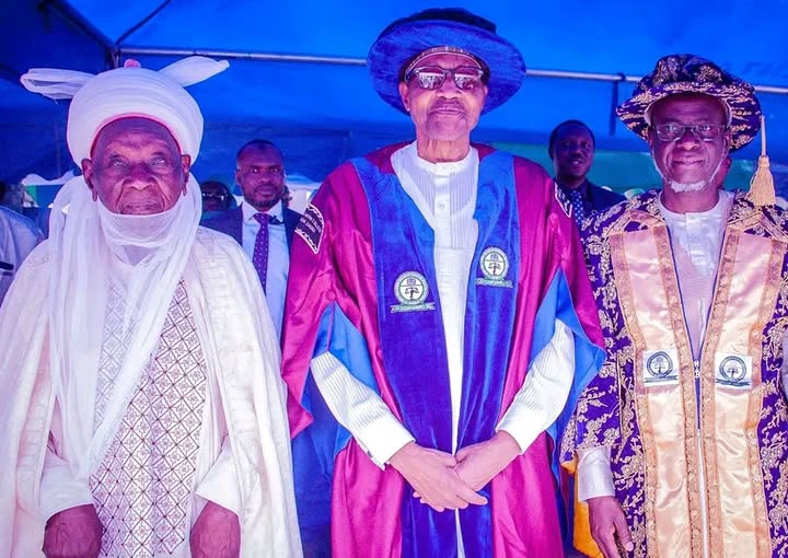 Buhari Attends Graduation Ceremony at Daura College of Education