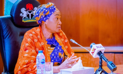 Remi Tinubu Reacts To Students' Chants During Delta State Visit