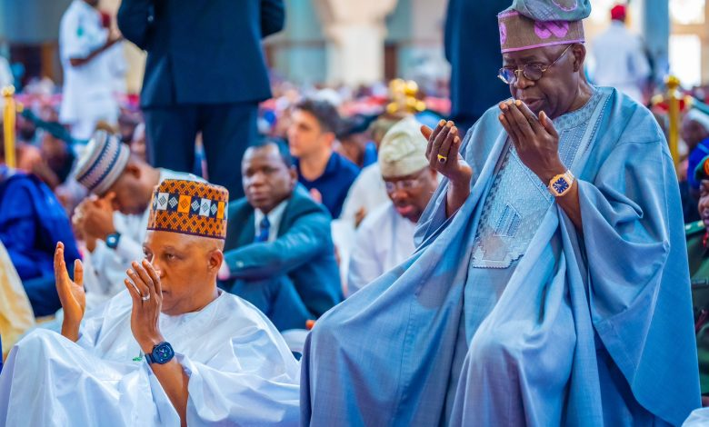 Tinubu Urges Nigerians to Work and Pray Harder for National Stability
