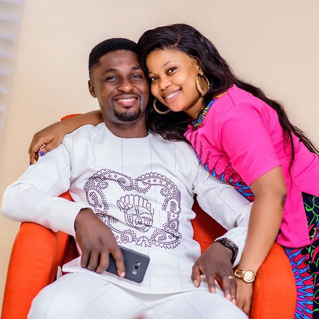 Adeniyi Johnson Shares Heartwarming Throwback Photo with Wife Seyi Edun