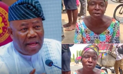"I Don't Know Why I'm Protesting, They Just Asked Us to Support Sen. Akpabio" - Woman Confesses at Rally