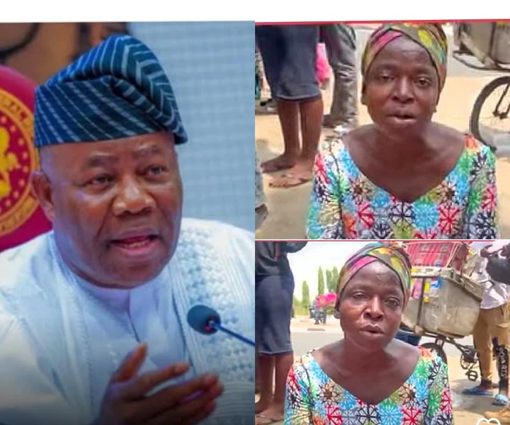 "I Don't Know Why I'm Protesting, They Just Asked Us to Support Sen. Akpabio" - Woman Confesses at Rally