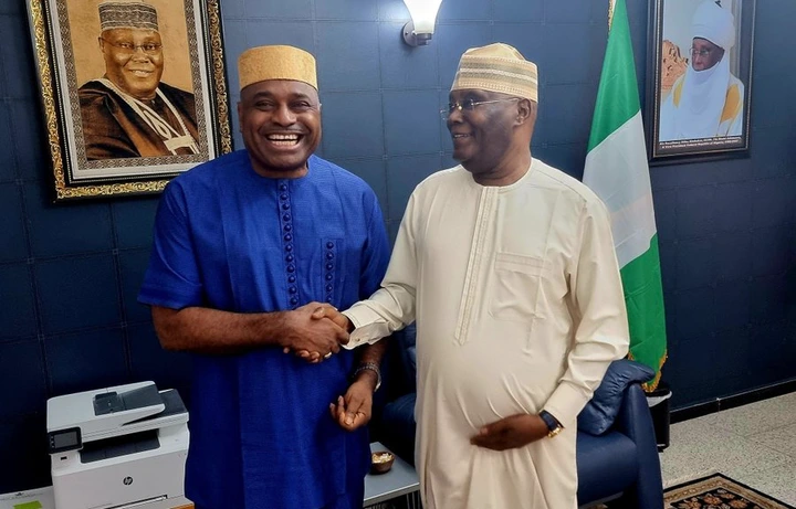 Kenneth Okonkwo Meets Atiku Abubakar, Calls for Cooperation to Address Nigeria’s Challenges