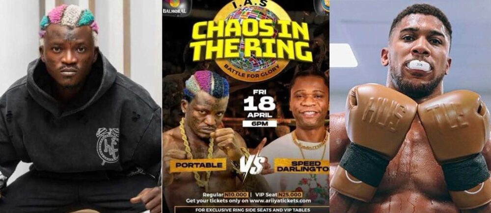 “I Want Anthony Joshua With 100M” – Portable Rejects Fight With Speed Darlington