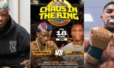 “I Want Anthony Joshua With 100M” – Portable Rejects Fight With Speed Darlington