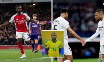 Neymar Jr Predicts Real Madrid To Beat Arsenal In Uefa Champions League Quarter-Final Showdown