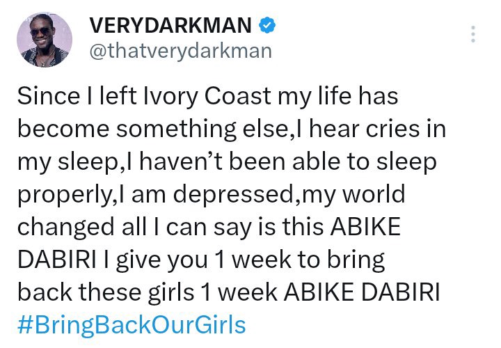 Dabiri-Erewa To Verydarkman: I’ve Helped Many, But Trafficking Isn’t My Mandate Dabiri-Erewa To Verydarkman: I’ve Helped Many, But Trafficking Isn’t My Mandate