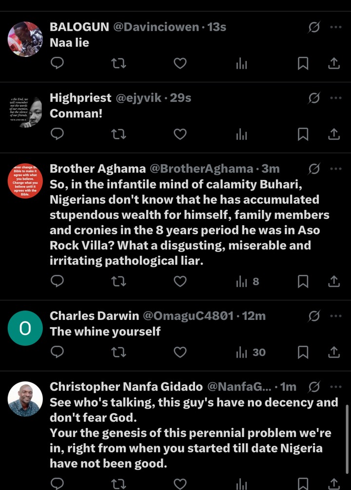 Reactions Trail Buhari’s Claim Of Leaving Office With Same Assets He Had Before Presidency Reactions Trail Buhari’s Claim Of Leaving Office With Same Assets He Had Before Presidency