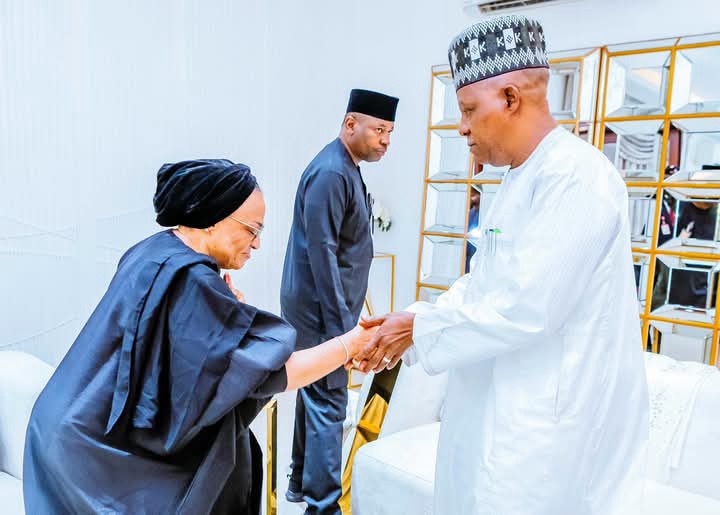Kashim Shettima Pays Condolence Visit to Ajimobi Family Over Daughter's Death