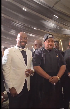 Reactions Trail Chief Priest’s Outfit Featuring Tinubu’s Cap Logo At Obi Cubana’s 50Th Birthday Bash
