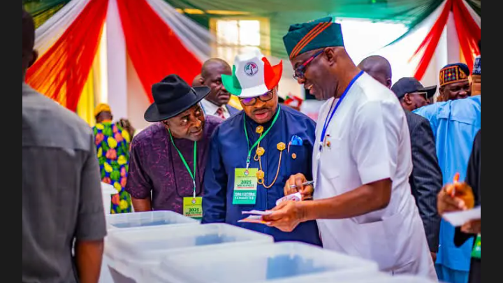 Governor Seyi Makinde Speaks After Casting His Vote At Pdp South West Zonal Congress In Ibadan