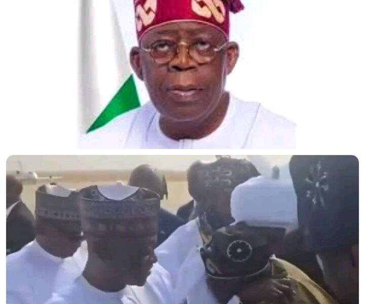 Warm Reception In Katsina: President Tinubu Embraces Emir Of Daura, Sparks Reactions Online