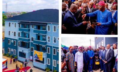 Public Reacts As Governor Sanwo-Olu Hands Over New Homes To Lagos Magistrates